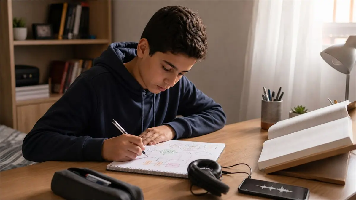 الإنجليزية للسنة الأولى متوسط في الجزائر: كيف يراجع التلميذ بذكاء؟