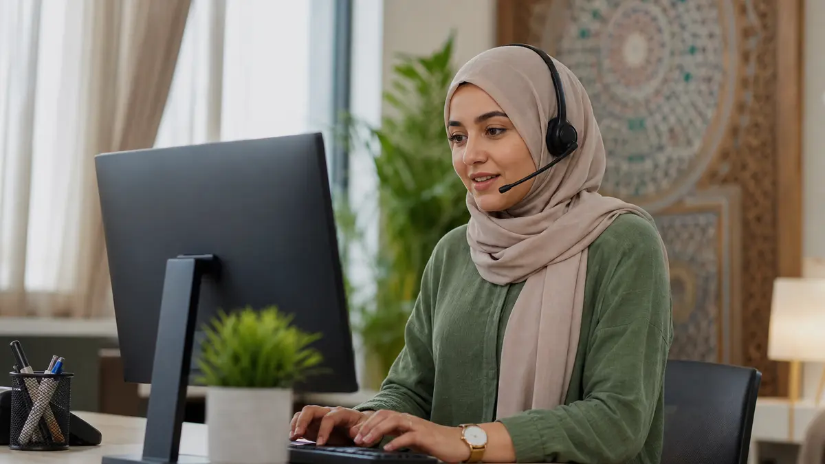 الإنجليزية للمبيعات وخدمة الزبائن في الجزائر: جمل الهاتف والواتساب